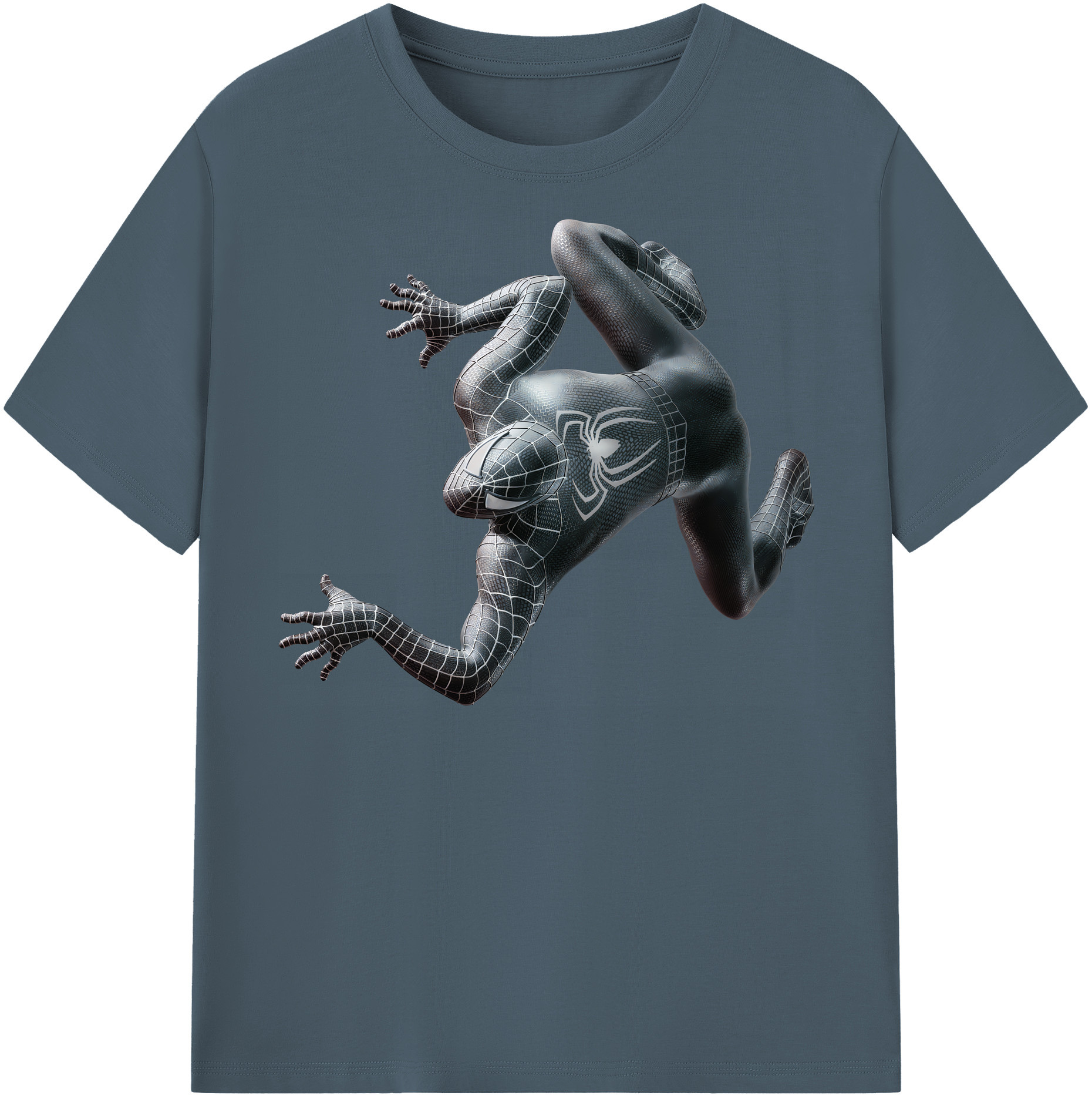 （画像用） Spider Man スパイダーマン 綿100％半袖Tシャツ（フロントプリント）